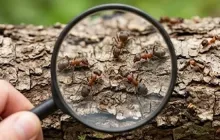 Magnified Ants